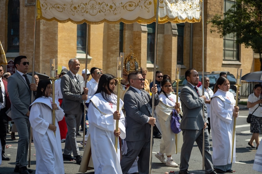 Thousands Join Eucharistic Procession in Brooklyn's Deanery 2