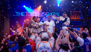 New York Knicks on 'The Tonight Show Starring Jimmy Fallon.'