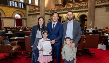 Kim Honors Seven-Year-Old - Queens Gazette