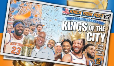 How to buy the 'Knick York Post' paper for the ticker tape parade