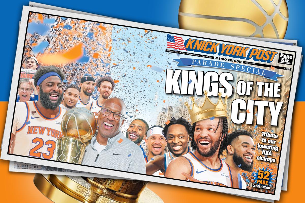 How to buy the 'Knick York Post' paper for the ticker tape parade