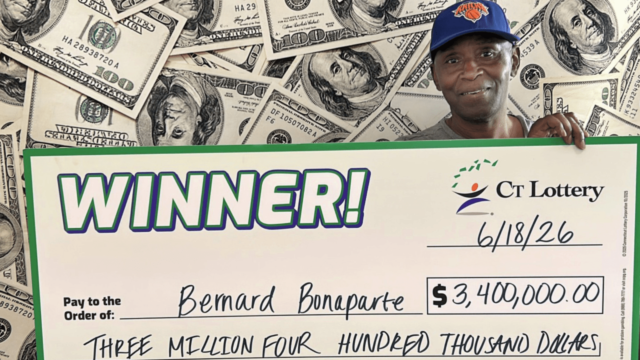 Knicks fan wins $3.4M lottery jackpot, credits team's victory