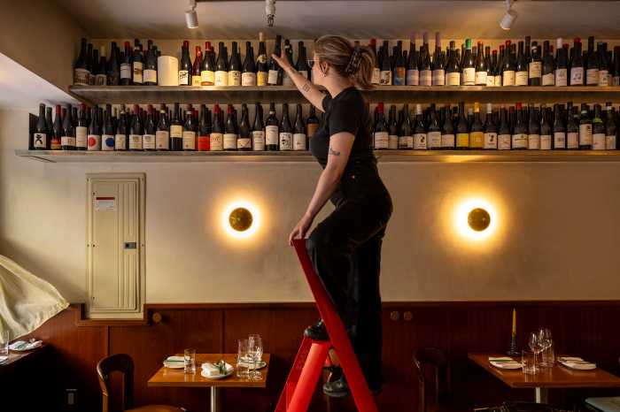 Lei wine bar boasts an extensive wine list and an expert staff able to walk guests through pairings with their Chinese inspired menu.