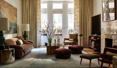 Jonathan Groff Wanted A Sofa He Could Canoodle On in his Manhattan Apartment