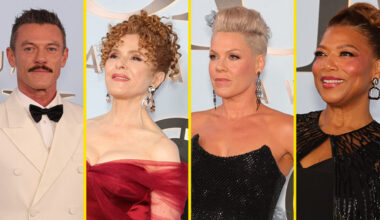 Photos: Luke Evans, Bernadette Peters, Pink, Queen Latifah More Walk the 2026 Tony Awards Red Carpet