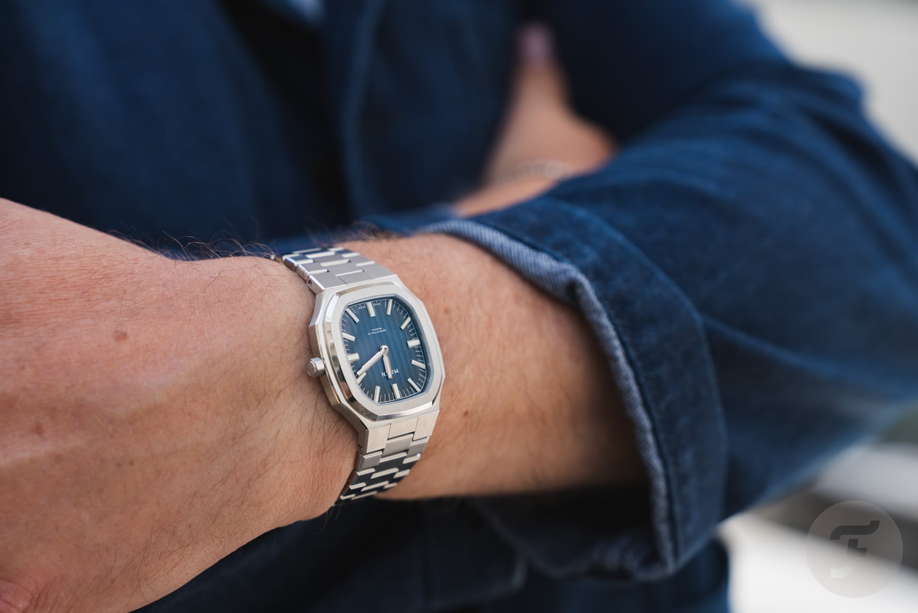 Maen Manhattan 37 Ultra-Thin Boutique Exclusive on wrist