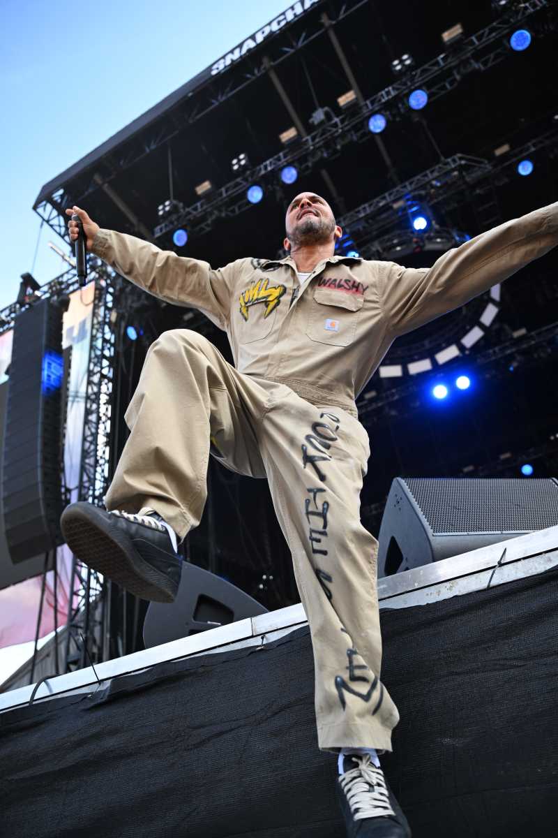 Major Lazer performs at Gov Ball.