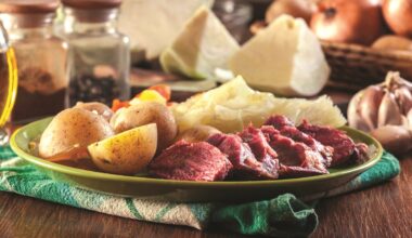 Hearty meal with meat and potatoes