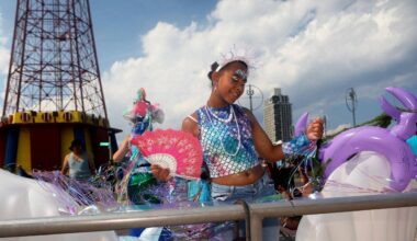 Mermaid parade