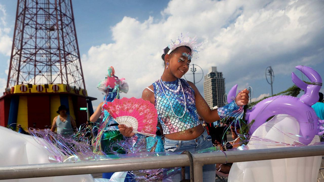 Mermaid parade