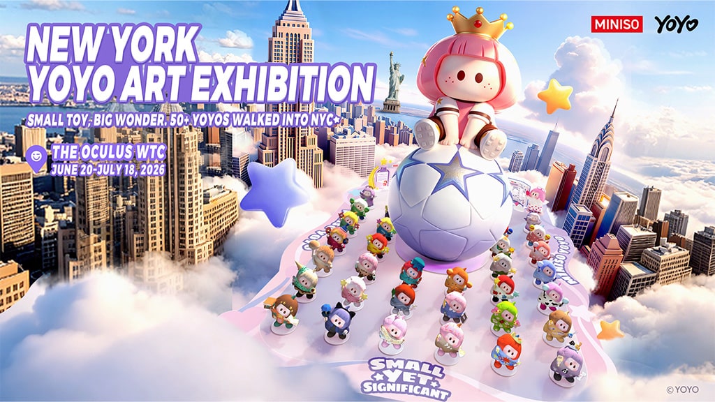 Miniso’s YOYO Art Exhibit Is Taking Over Manhattan