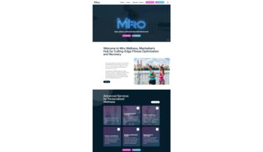 Manhattan-Based Miro Wellness Launches New Website Spotlighting Advanced Fitness, Recovery, and Healthspan Optimization Services