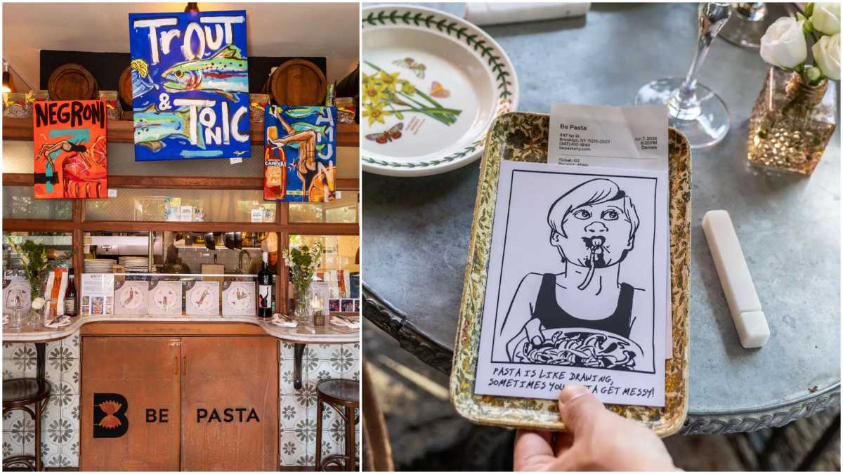 Be Pasta launches ‘Postcard Project’ to showcase local student artists • Brooklyn Paper