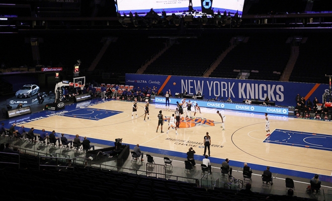 Go New York Go: Governor Hochul Announces MTA to Preserve Iconic Orange and Blue Subway Entrance Through 2026-2027 Season as Knicks Defend Their Title | Governor Kathy Hochul