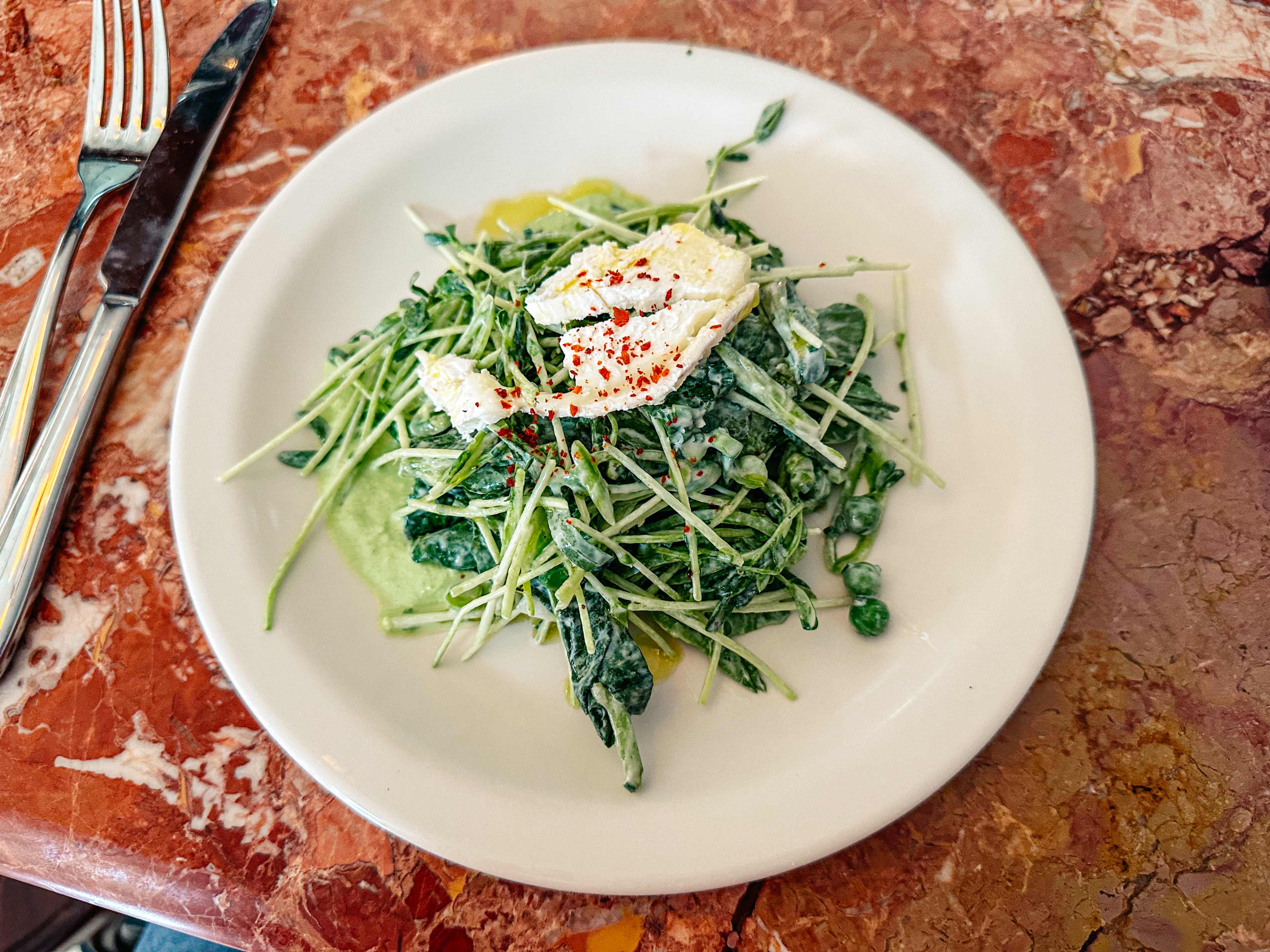 a salad from lonnies