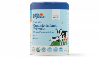One of the containers of Nara infant baby formula being recalled for possible botulism. Photo: FDA