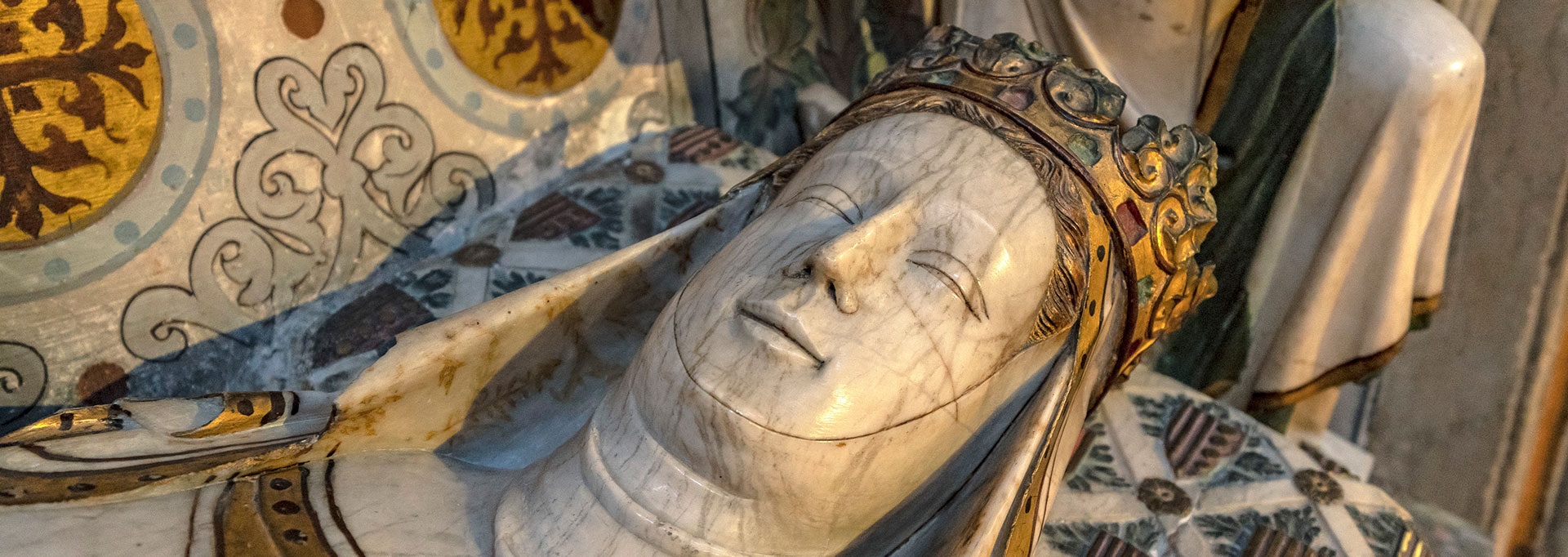 Tomb of Queen Elisenda, Royal Monastery of Santa Maria Pedralbes, Barcelona, Spain