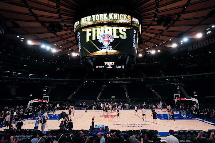 The NBA Finals are back in New York, and everyone seems caught up in the hoopla except the Knicks