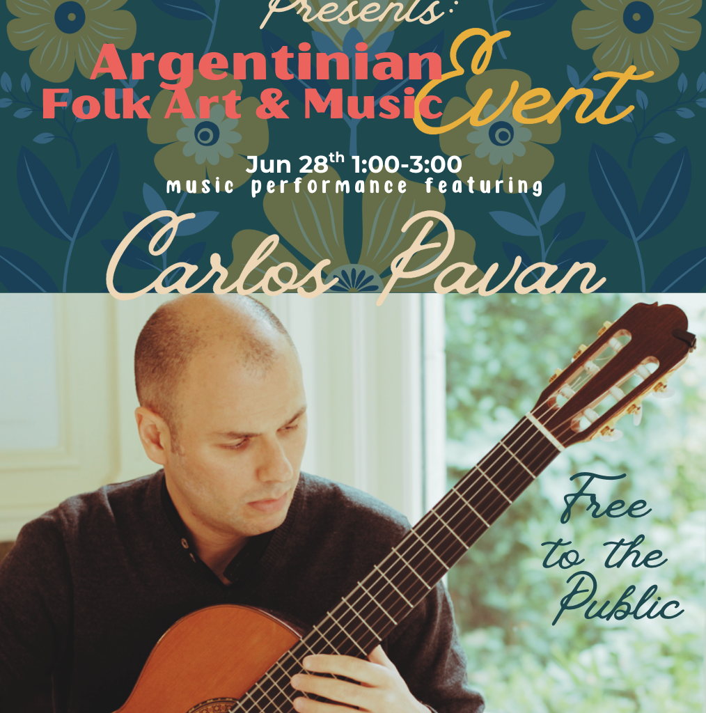 Pelham Art Center to host Argentinian folk art/music event June 28 – Pelham Examiner