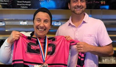 Rudy’s Bakery and Café in Ridgewood celebrates Hitmen’s Queens Moloney Cup Championship – QNS