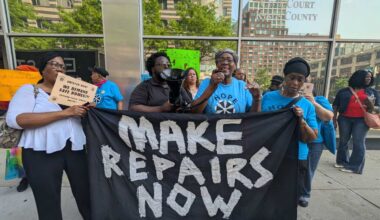 Brooklyn tenants sue landlord, state regulators for ‘uninhabitable’ sewage leaks, mold conditions