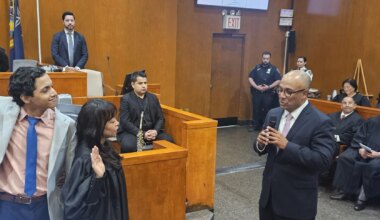 Justice Sandra Perez inducted into Supreme Court — Queens Daily Eagle