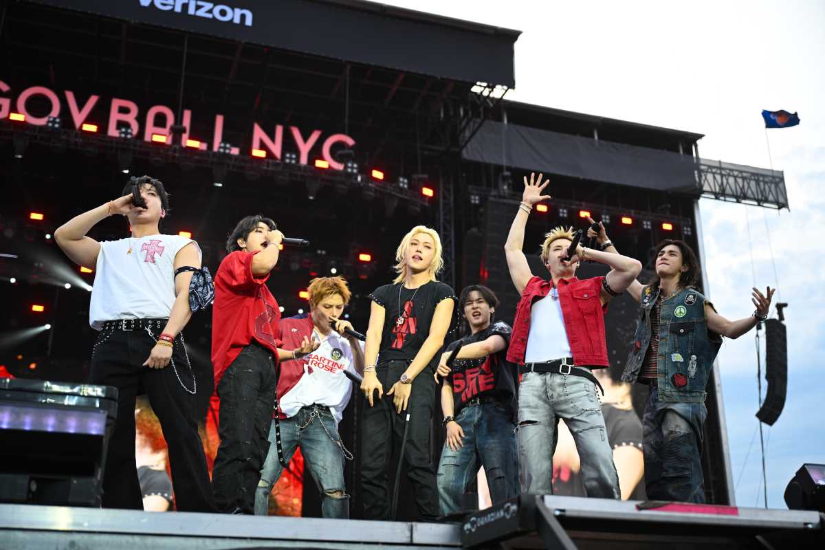 Stray Kids at Gov ball.