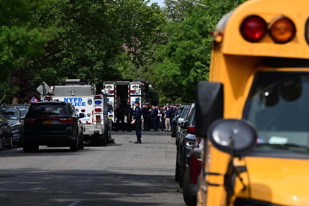 An NYPD officer and the gunman were injured in a shooting stand-off in Brooklyn.