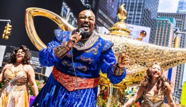 Photos: ALADDIN Unveils Giant Magic Lamp Installation in Times Square