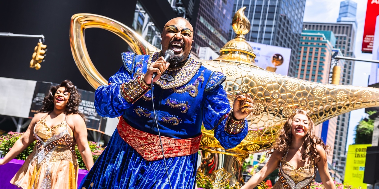 Photos: ALADDIN Unveils Giant Magic Lamp Installation in Times Square