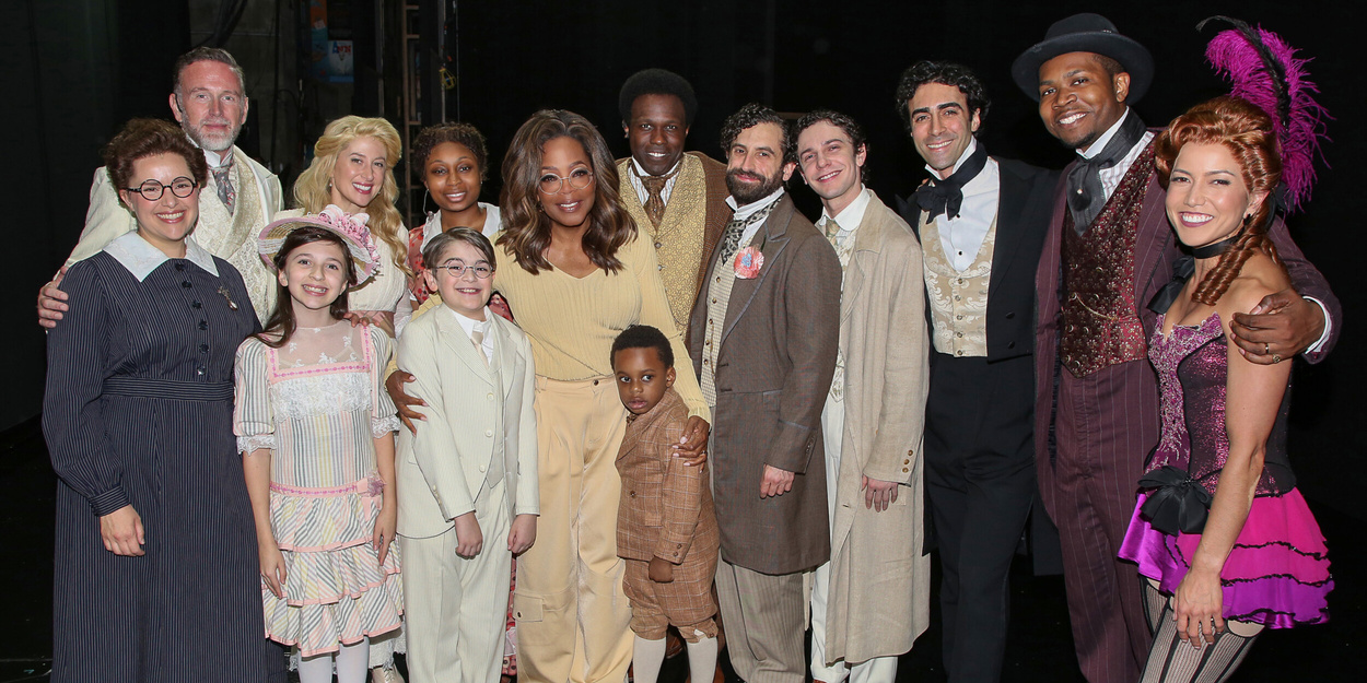 Photos: Oprah Winfrey Poses Backstage with the Cast of RAGTIME