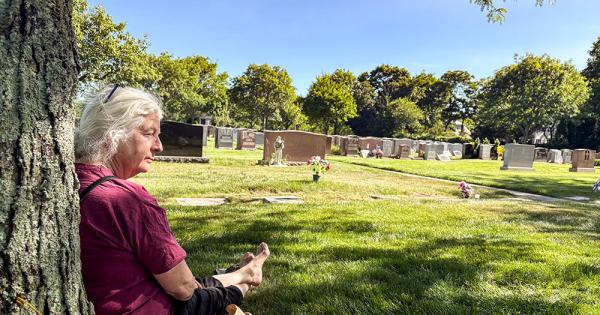Sitting by Dorothy Day's grave, her granddaughter reflects on faith, family and war