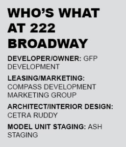 The Plan: Lower Manhattan’s Wrey Rental Tower Is Designed Like a Private Club Who's What at 222 Broadway.