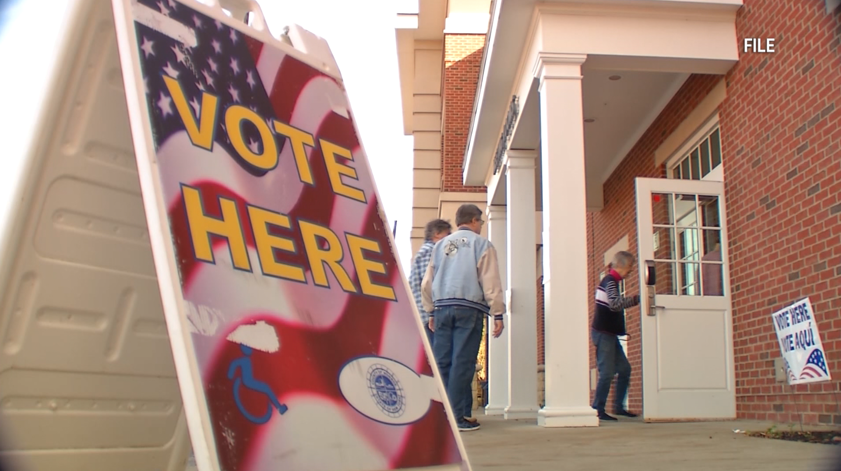 Polling site (WHEC file photo)