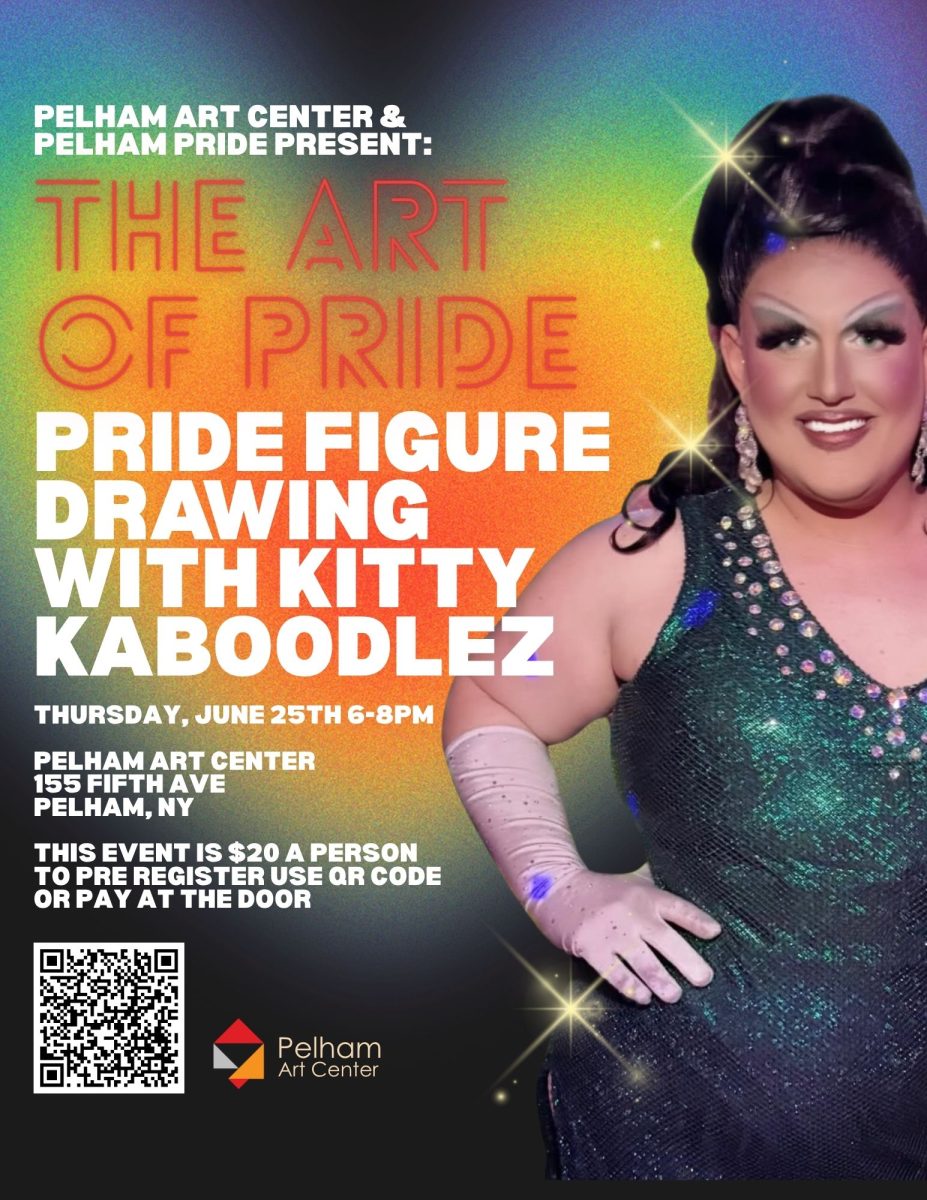 Pelham Art Center kicks off weekly figure-drawing sessions with drag queen as model on June 25