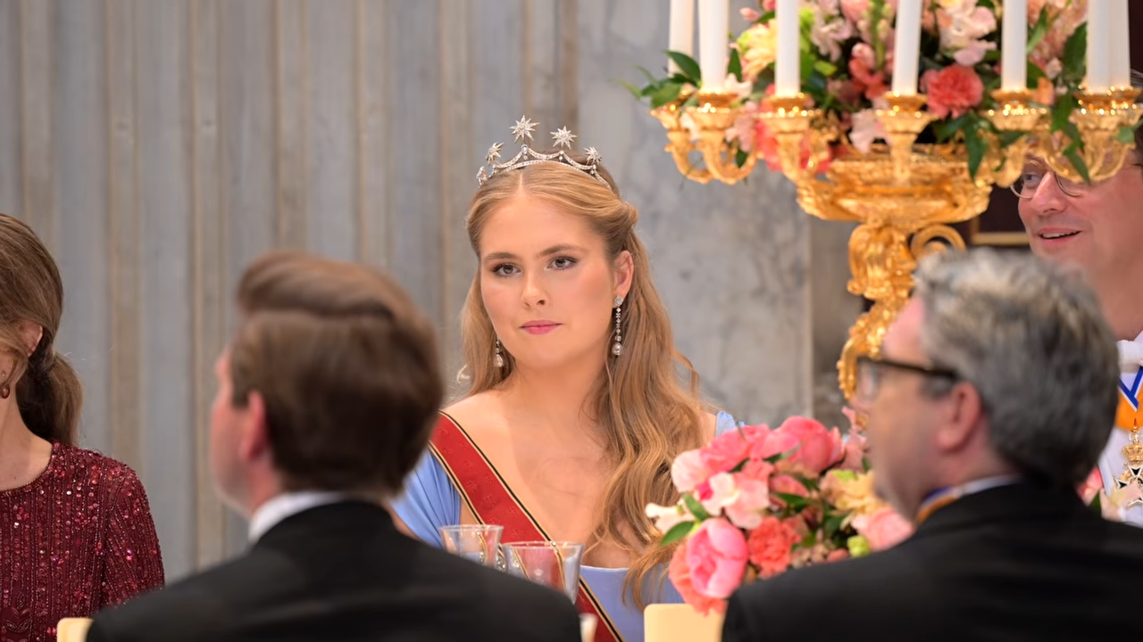 Princess Amalia at the German State Banquet