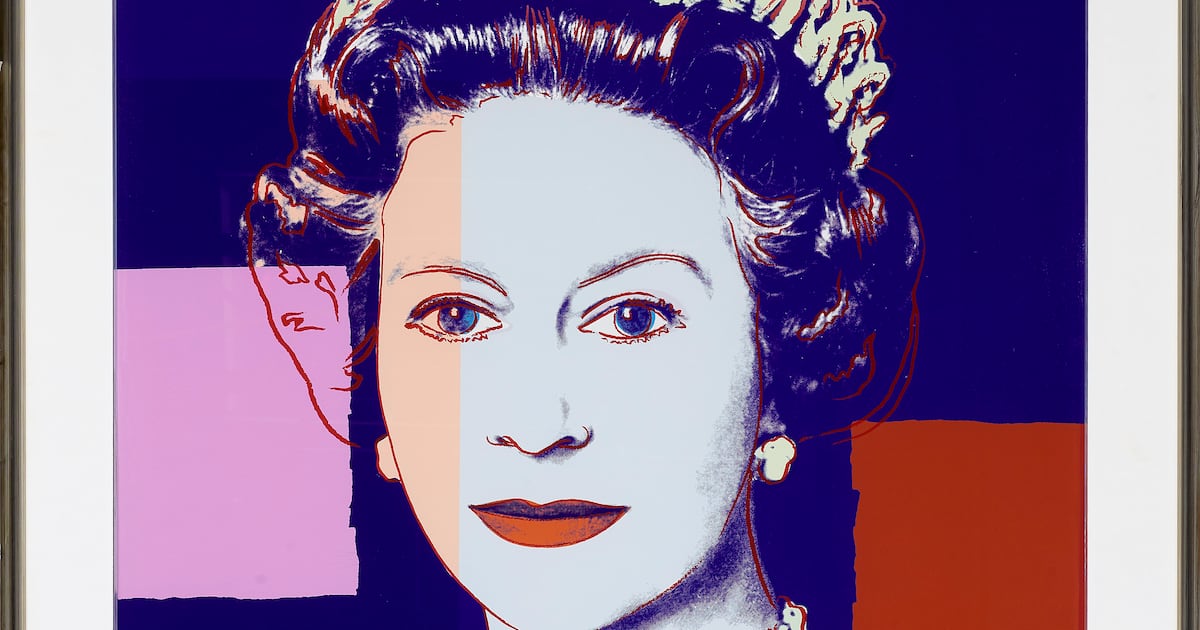 Andy Warhol’s ‘remarkable’ portrait of late Queen to be auctioned – The Irish News
