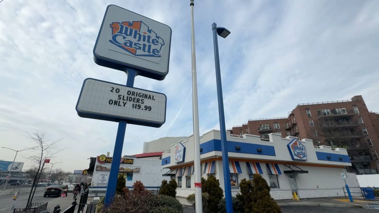 The White Castle on 57th Avenue in Elmhurst is expected to close after 87 years in business. (Spectrum News NY1)
