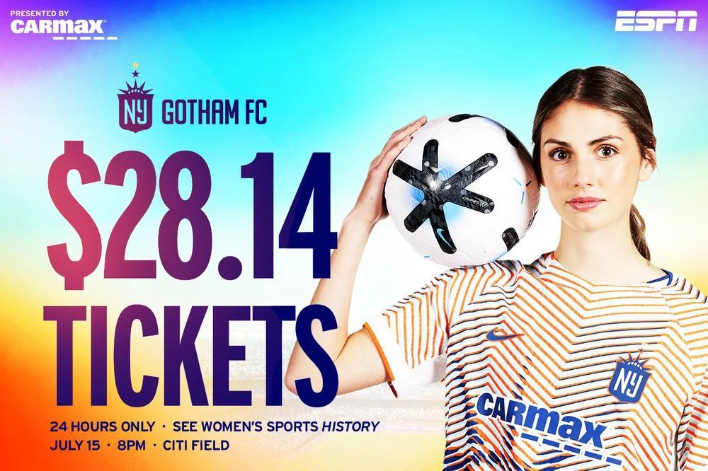 RECORD-BREAKER: Gotham FC's Queens Classic tickets surge past 29K