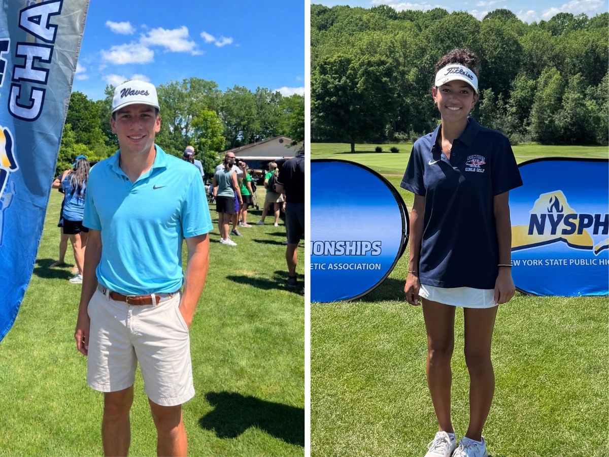 Riverhead's Baran and Marshak card best finishes in school history at states