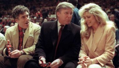 Donald Trump, Knicks fan, heads back to New York to root on his team