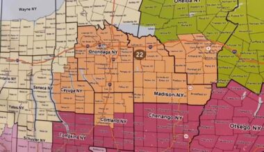 Redistricting map