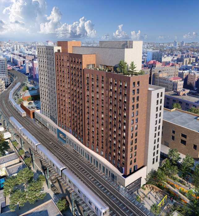 Rendering of River Commons.