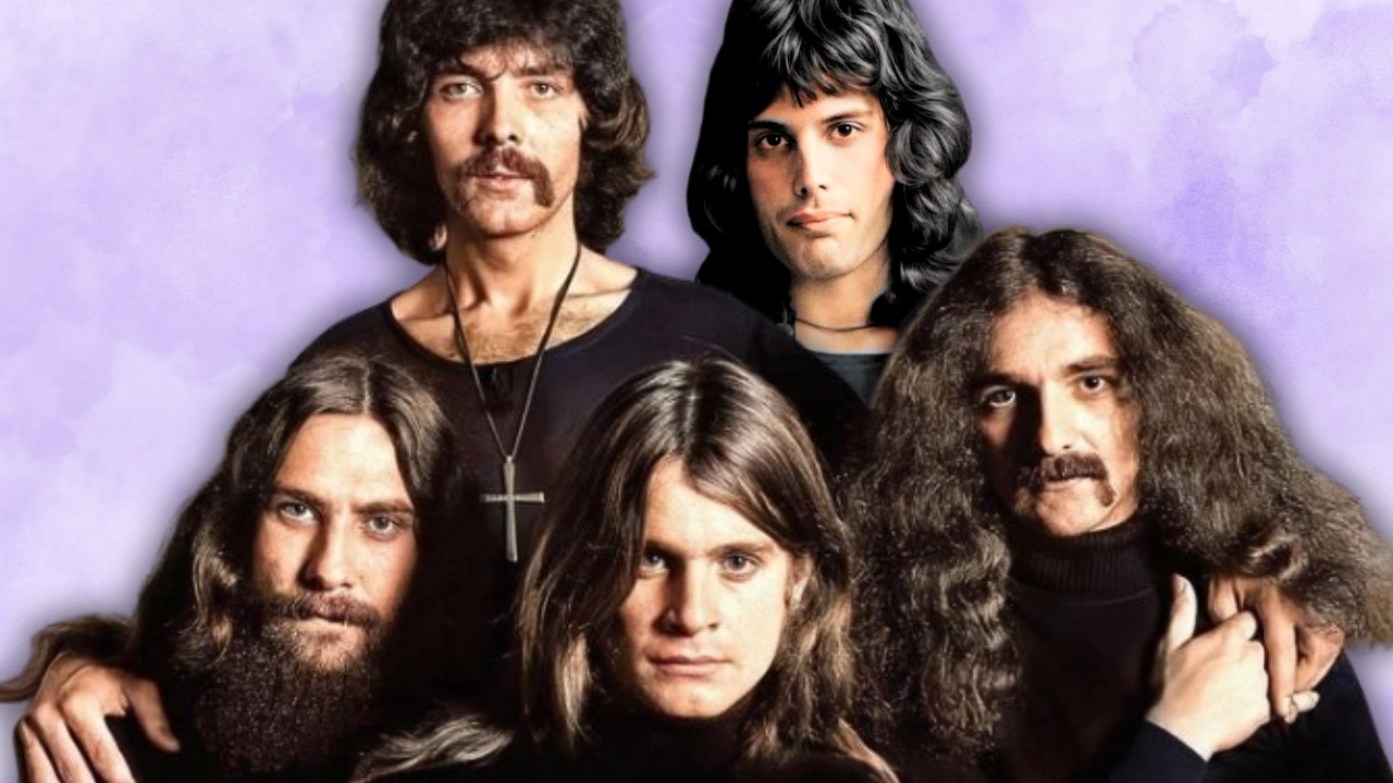 Hard Rock Mashup of Queen's 'We Will Rock You' With Black Sabbath's 'Paranoid'