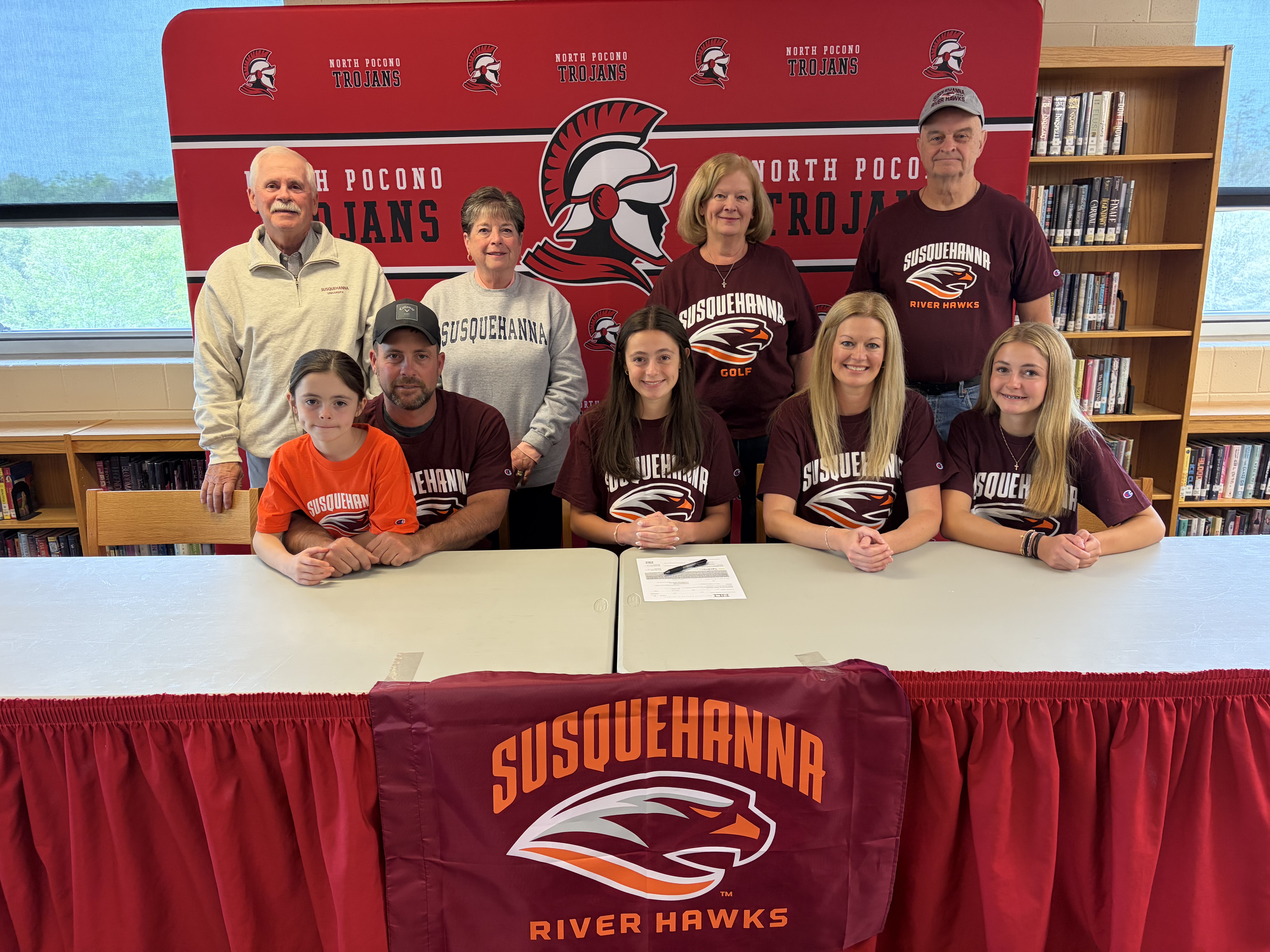 North Pocono’s Lyla Jones will continue her academic and golf...