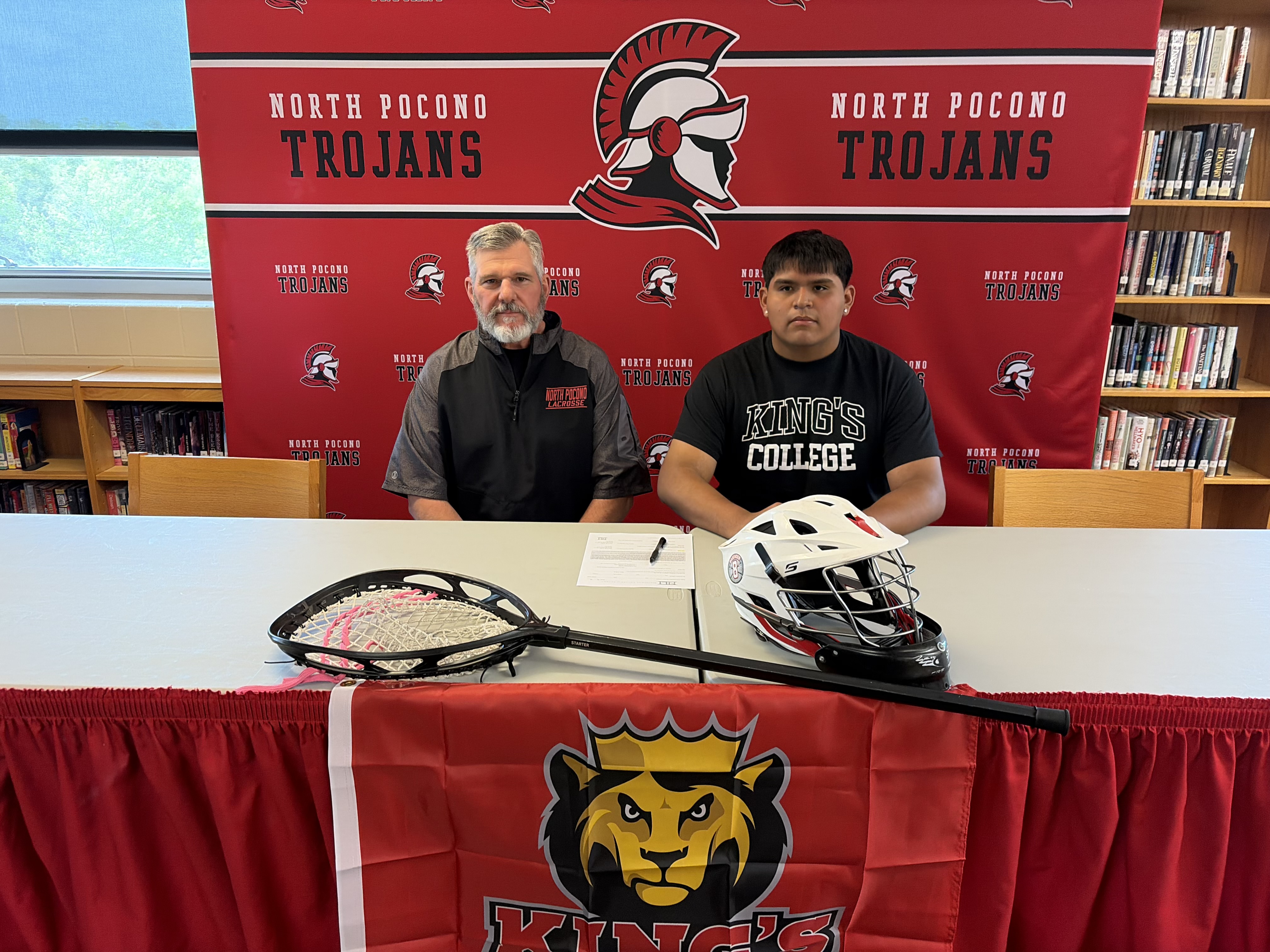 North Pocono’s Erick Maldonado will continue his academic and lacrosse...