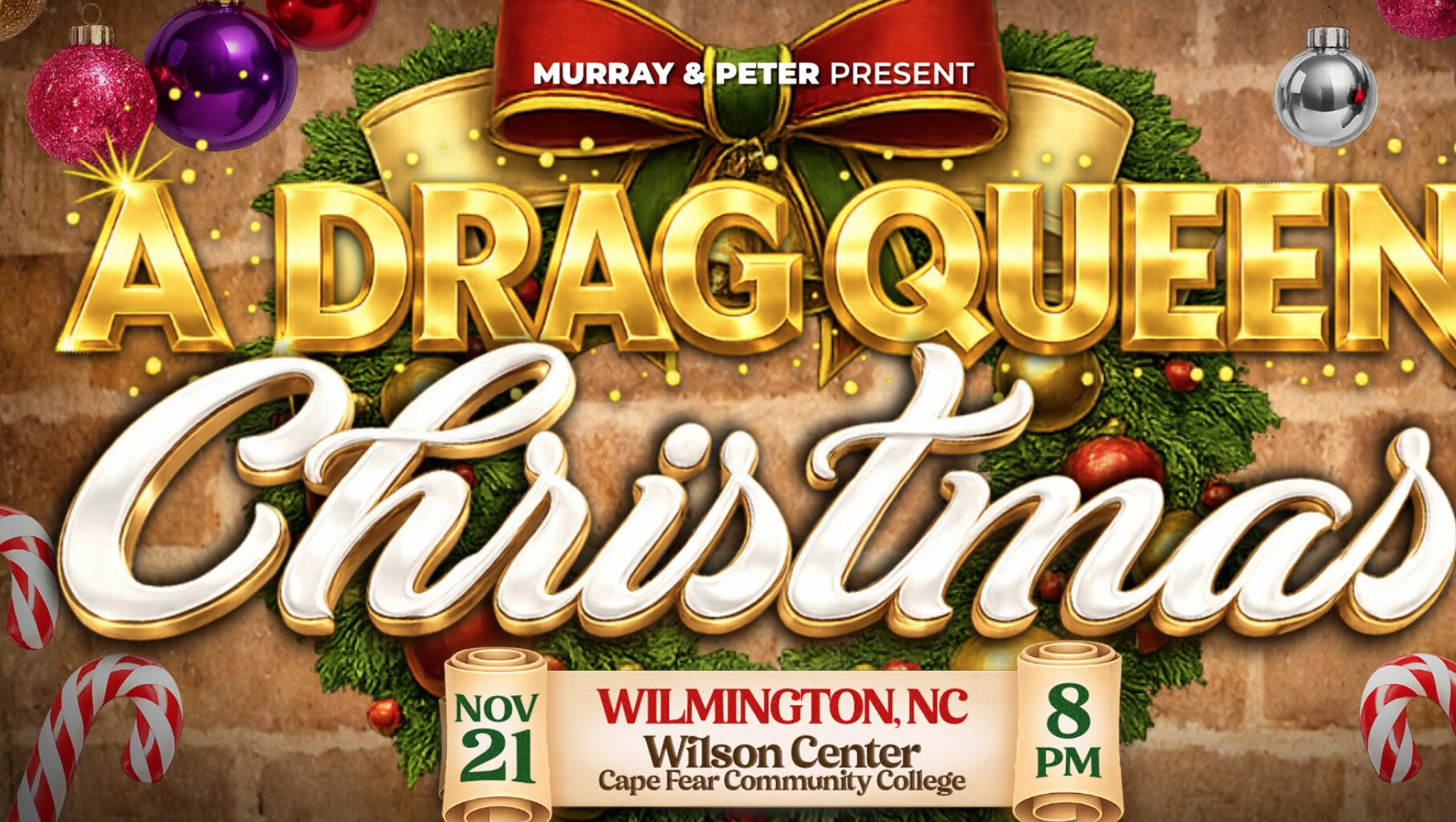 ‘A Drag Queen Christmas’ coming to CFCC’s Wilson Center