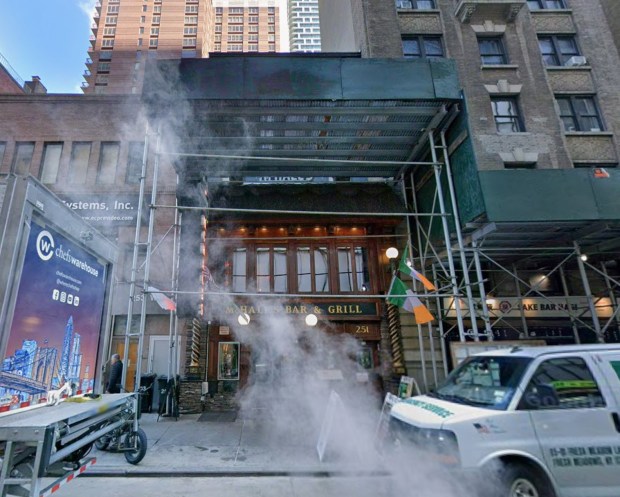 McHale's Bar & Grill at 251 W. 51st St. in Manhattan. (Google)