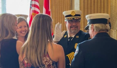 Stittville Fire Chief Sworn-in as President of New York State Association of Fire Chiefs