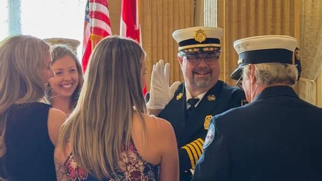 Stittville Fire Chief Sworn-in as President of New York State Association of Fire Chiefs
